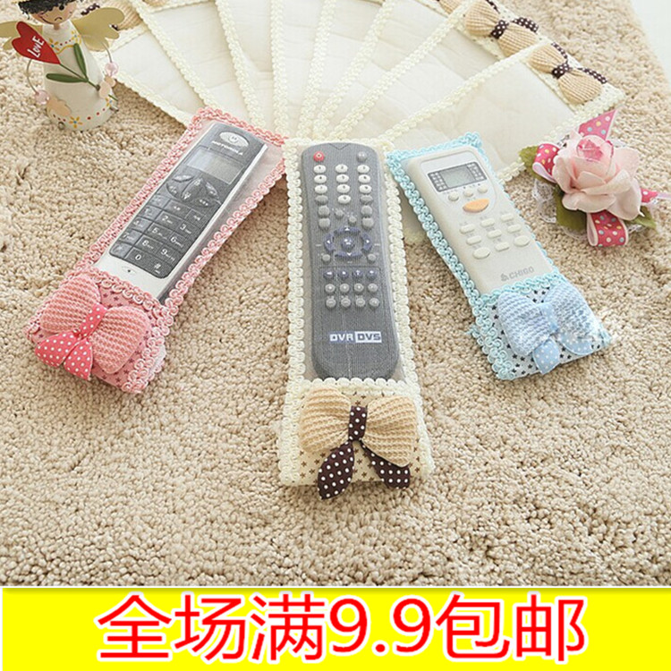 3 9 9 Butterfly bow remote control set remote control set TV air conditioning boutique lace remote control set