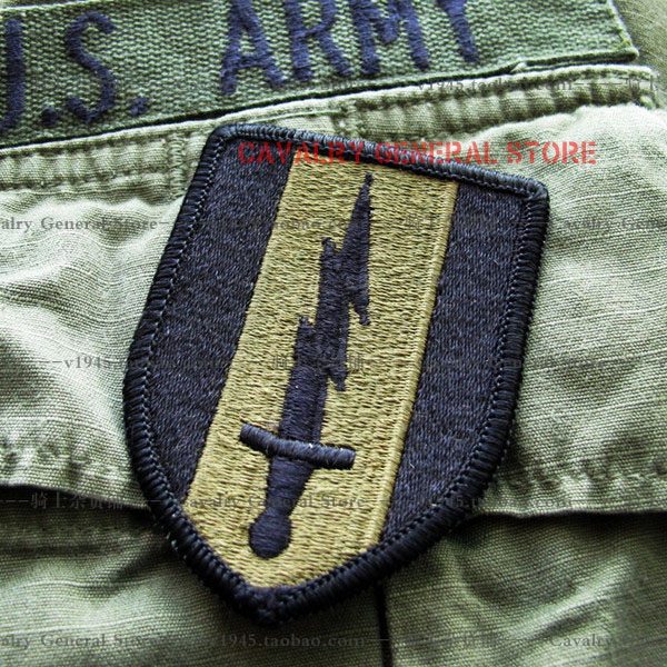 Vietnam War American Public Hair 1 Signal Brigade Green Arm Chapter M65TCU Battle Costume Jedi