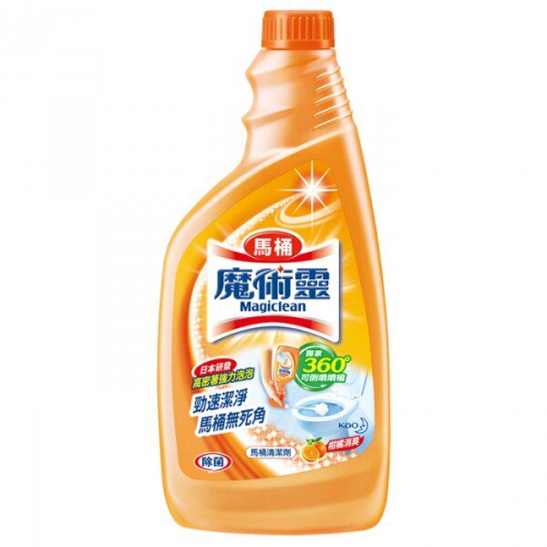 魔术灵 高密泡马桶清洁剂 补充瓶500ml台湾官网直邮进口
