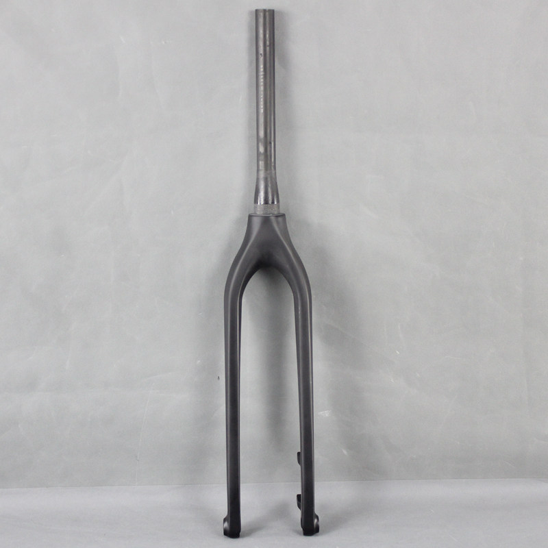 Carbon fiber Mountain front fork cylinder shaft AO275-T Bicycle 650b front fork disc brake tapered tube 100 * 15