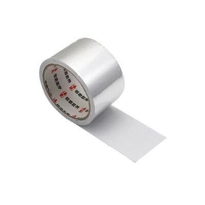 High temperature resistant and radiation resistant aluminum foil tape tin foil cooker hood sealing tape thickened aluminum foil special price 1 meter 1 yuan