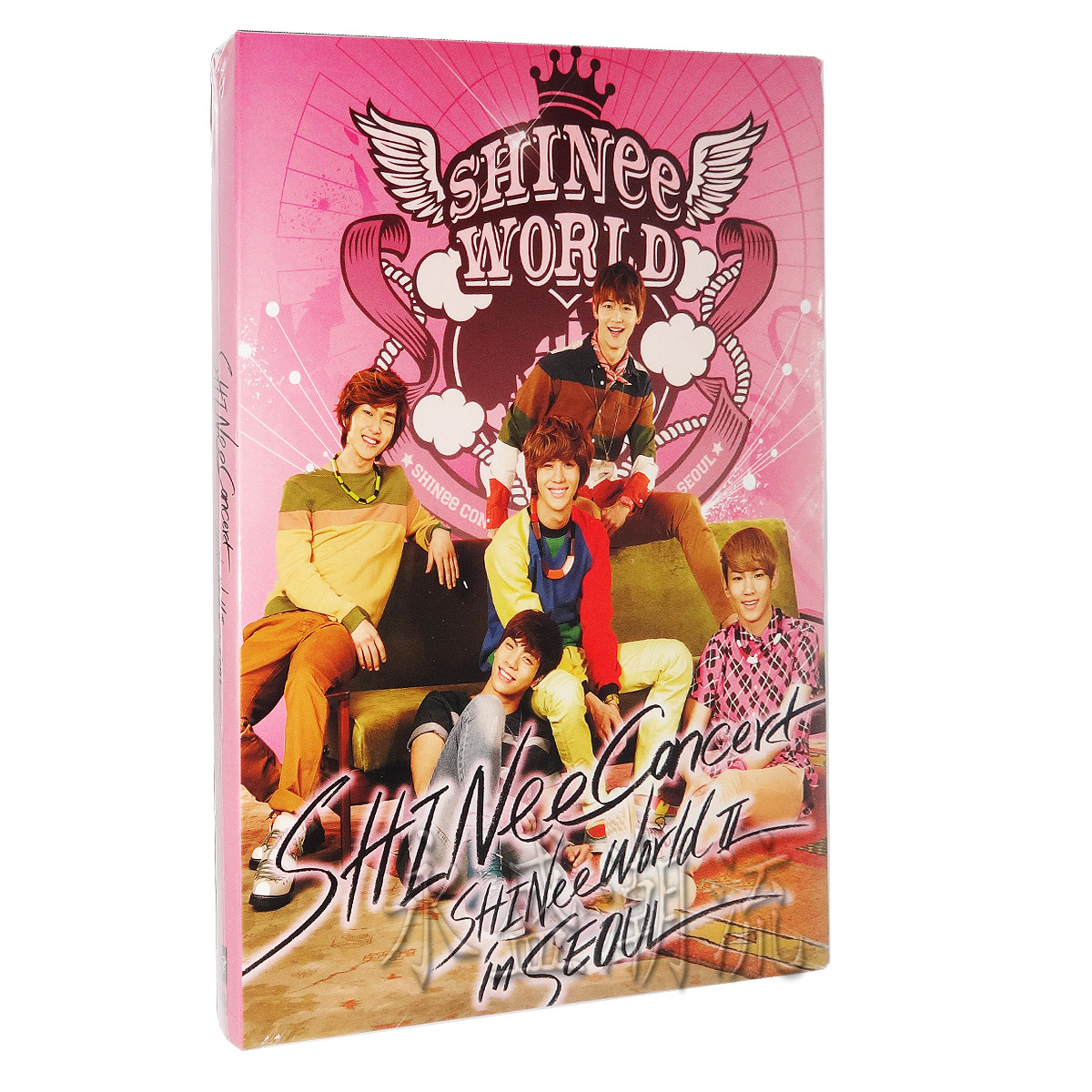 正版 SHINee:WORLD Ⅱ in Seoul 第二次真唱演唱会 2CD+写真