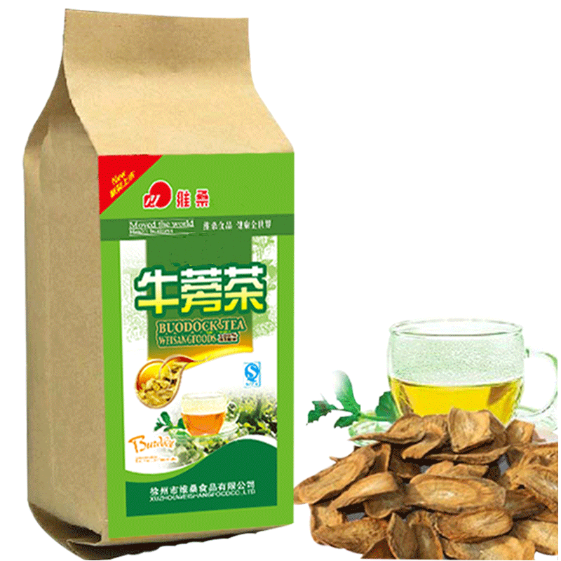 Wissanu Burdock Tea Net Weight 500g Fresh Burdock Manufacturer Direct Bull Burdock Root Gold Burdock Tea