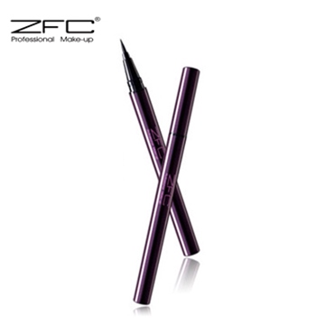 ZFC炭黑水墨眼线液笔 速干极细不晕染防水防汗持久眼线笔专柜正品