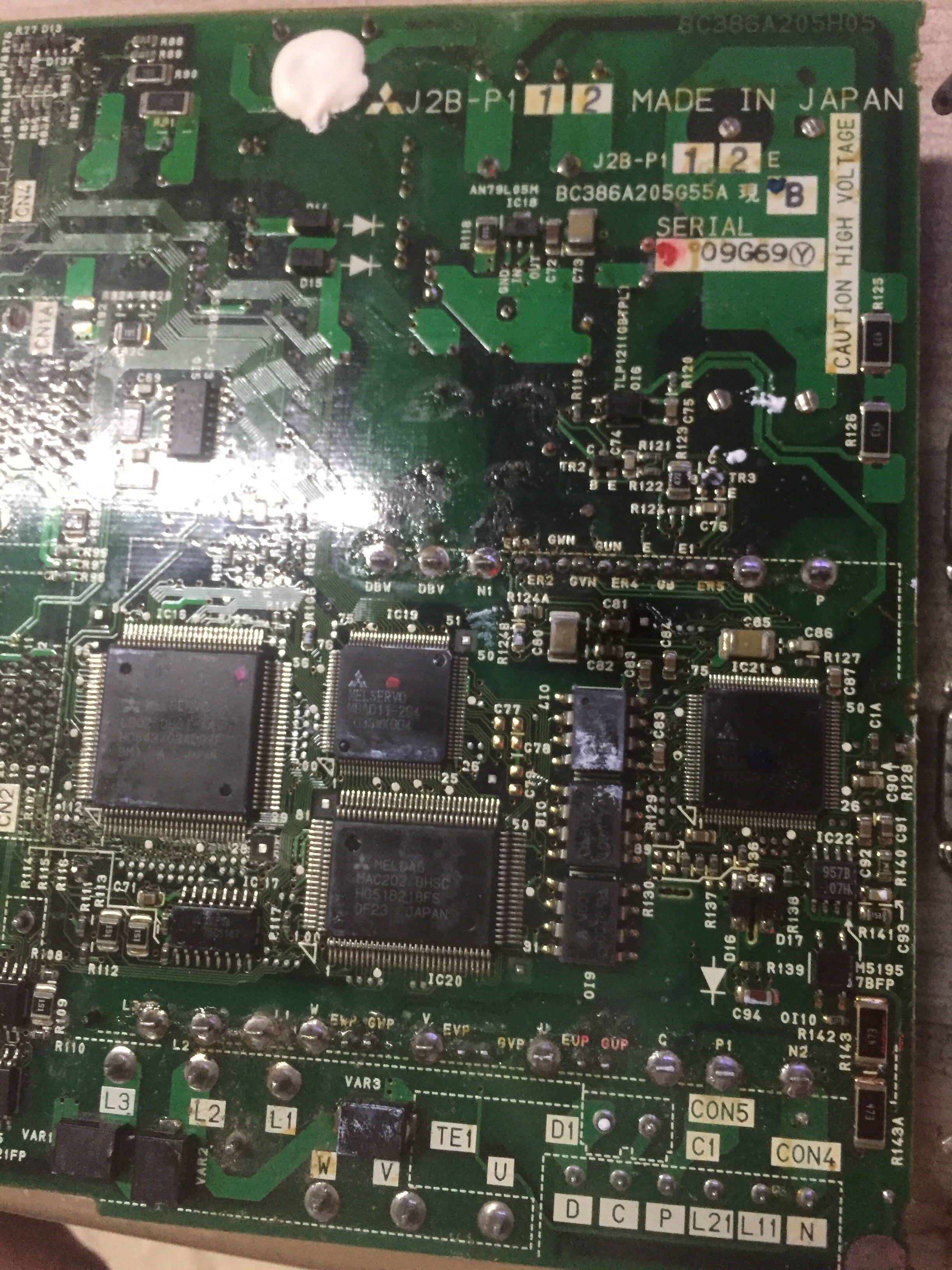 J2-Q01A-B Mitsubishi Mitsubishi servo driver driver board module BC386A205G55A