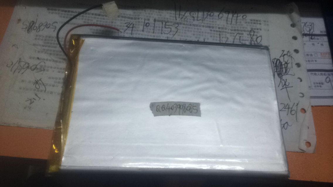 New flat battery lithium battery 35101153 brand new tablet battery 3 7V