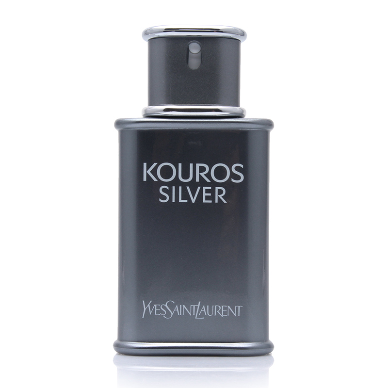 YSL/圣罗兰科诺诗Kouros Silver银色男士淡香水50/100ml正品持久