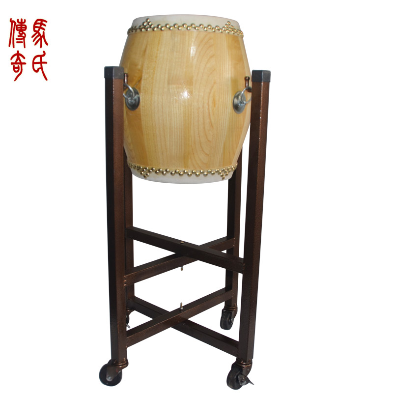Mars legend professional cowhide high war drum drum rack folding drum rack orange bronze drum rack manufacturers direct sales