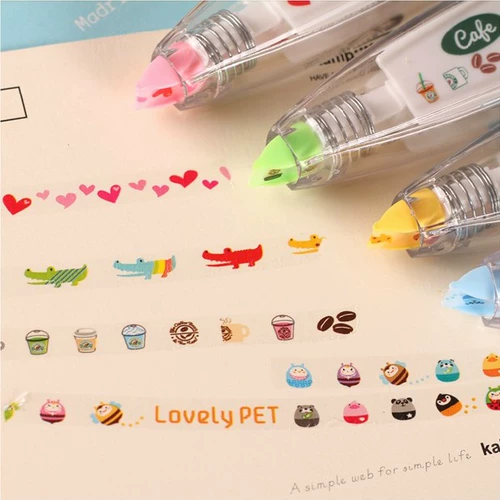 Creative Lace Decorative Pen Kindergarten Rost Record Mabine Material Materia DIY Альбом материалов инструмента