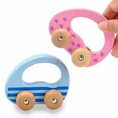 German infant hand-held trolley grasping ability training toys suitable for babies over 6 months two options