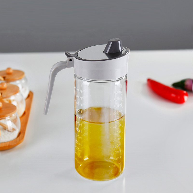 【天猫超市】克芮思托NC-7522溢香韩元素可控玻璃油壶650ml