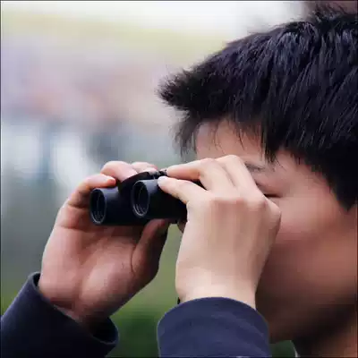 Hand-held binoculars High-definition high-power portable telescope 10x pocket outdoor telescope