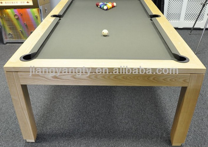 Solid wood outlet type dual-use table with table tennis table