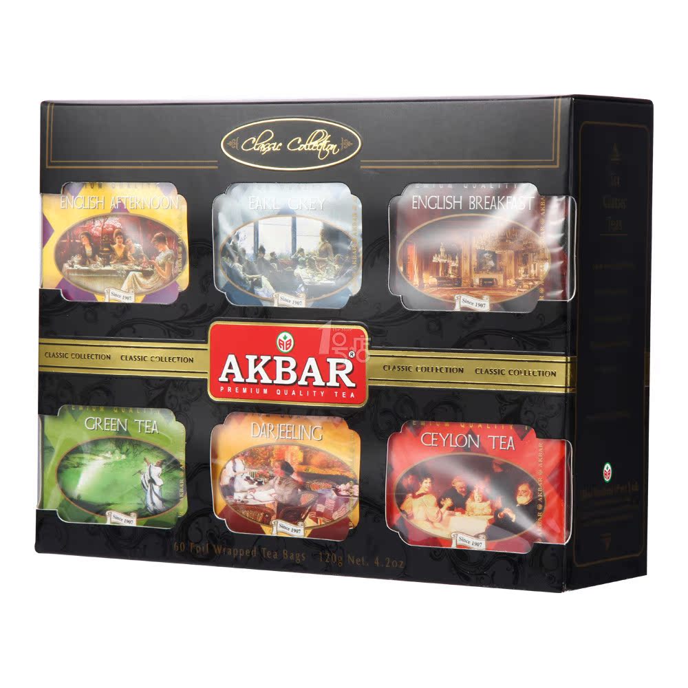 Akbar雅客巴 经典荟萃礼盒 120g 斯里兰卡