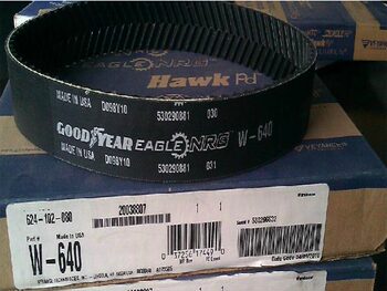 Original Genuine Continental W-1120 (W1120) Eagle Herringbone Tooth Timing Belt from Germany