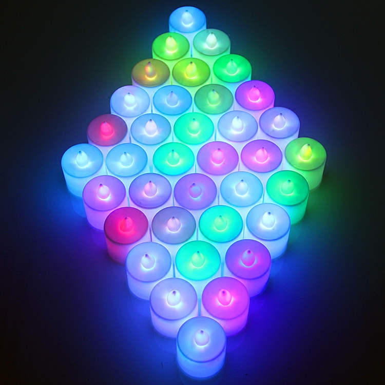 LED electronic candle light Birthday party props Valentine's Day creative confession proposal heart-shaped romantic arrangement candle