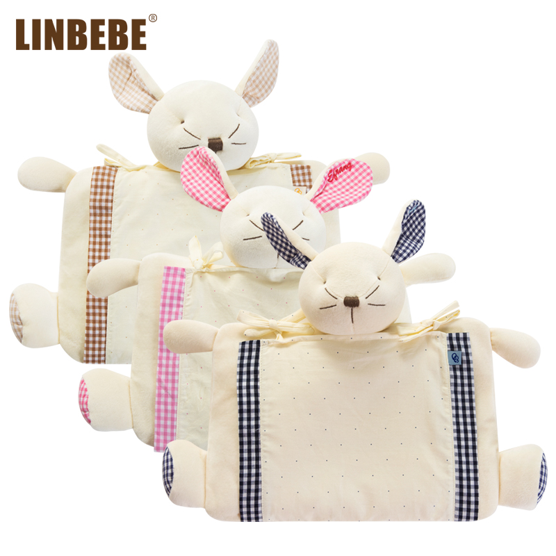 霖贝儿 爱丽丝的兔子小米枕头 定型枕 含枕套