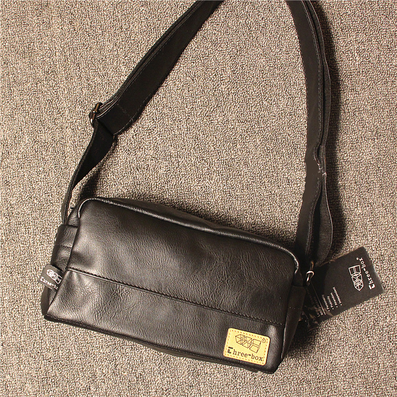 2020 New Japanese Shoulder Bag Men Korean Trend Cross-Body Bag Male Vintage Casual Personality Fashion Small Square Bag