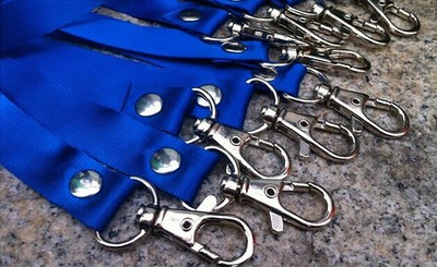 2CM riveting scales manufacturer direct sales of high - end work card hanging cord cord cord printed bra card card