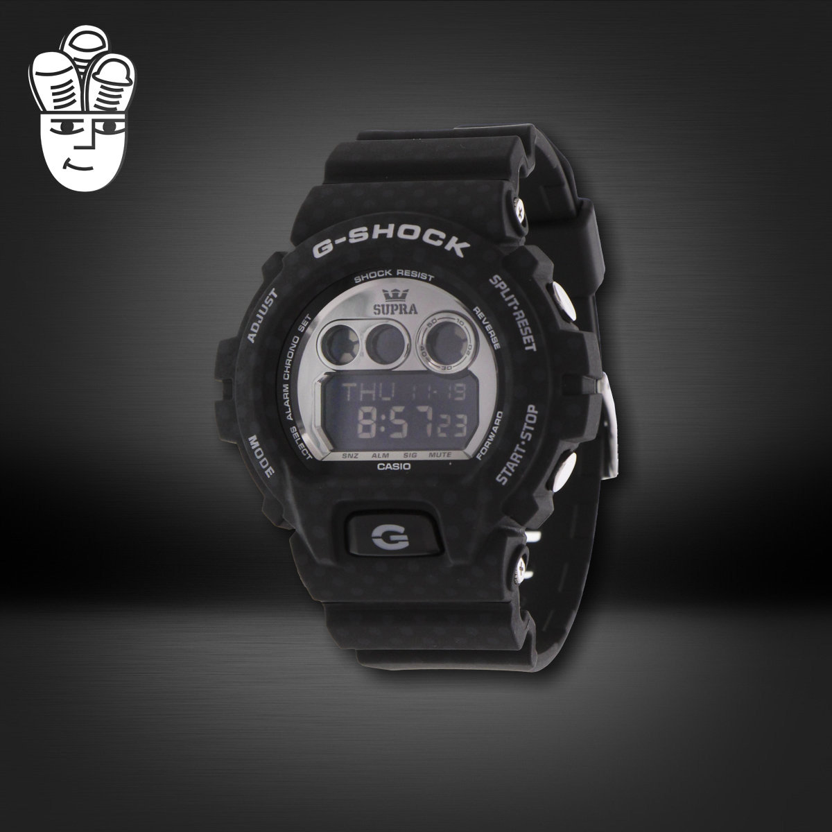Casio G-Shock The 6900 卡西欧男子潮流手表 时尚防水防震腕表