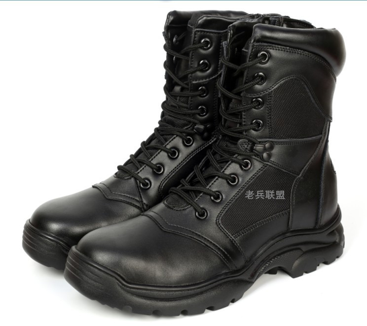 Spring and Summer High-Top Combat Boots for Men, Special Forces Shock-Absorbing Tactical Boots, Steel-Toe Anti-Smash Genuine Leather 99 Training Boots Spring and Summer High-Top Combat Boots for Men, Special Forces Shock-Absorbing Tactical Boots, Steel-Toe Anti-Smash Genuine Leather 99 Training Boots