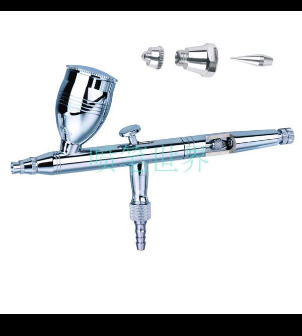 183K Spray Pen Suit Upper Kettle Double Action External Tone Fine Spray Pen Model Spray Painted With Windpipe Filter