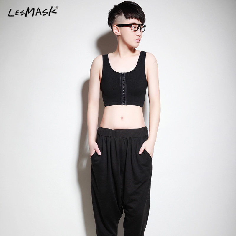 Corset underwear Thin chest les no trace le chest big chest Close small chest Let the chest big and small Wrap chest flat chest artifact handsome t summer