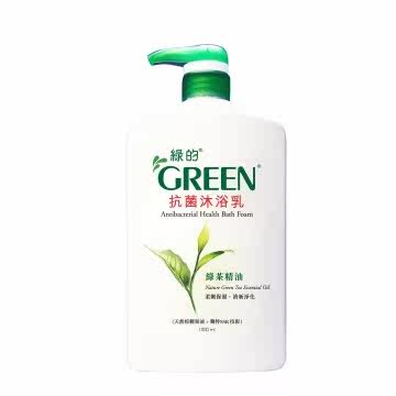 绿的 抗菌沐浴乳1000ml台湾官网直邮进口
