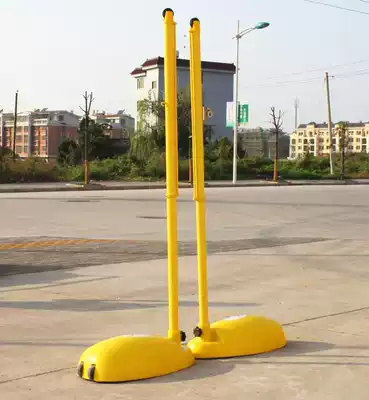 Competition badminton column ABS badminton column Mobile badminton column Standard competition ball column Free net