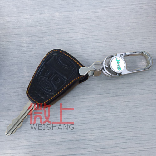 专用于jeep钥匙包真皮吉普牧马人/指南者/自由客汽车遥控器保护套