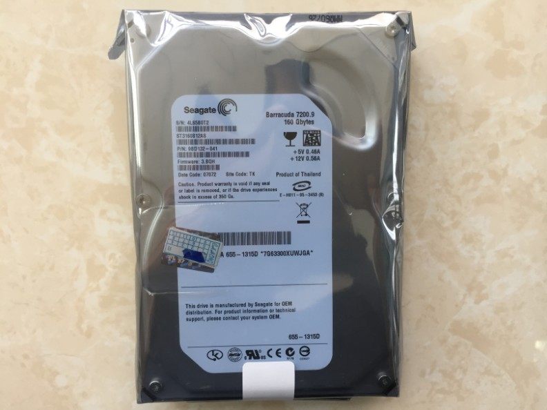 Red Digital new original special price 3 5 inch Seagate 80g desktop computer hard disk SATA serial port