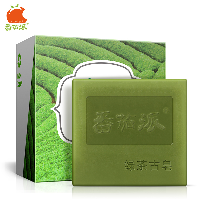 番茄派绿茶古皂135g