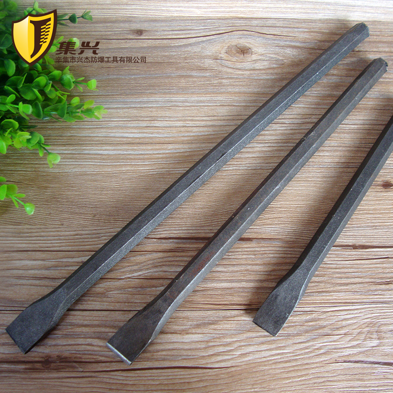 Jixing brand steel hexagonal flat shovel chisel hexagonal flat shovel hexagonal chisel steel flat shovel steel chisel 250-4
