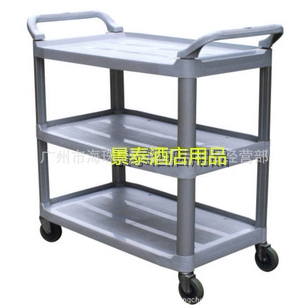 New large - scale thickening multi - purpose three - story cart receiver dining car meal - plate collector