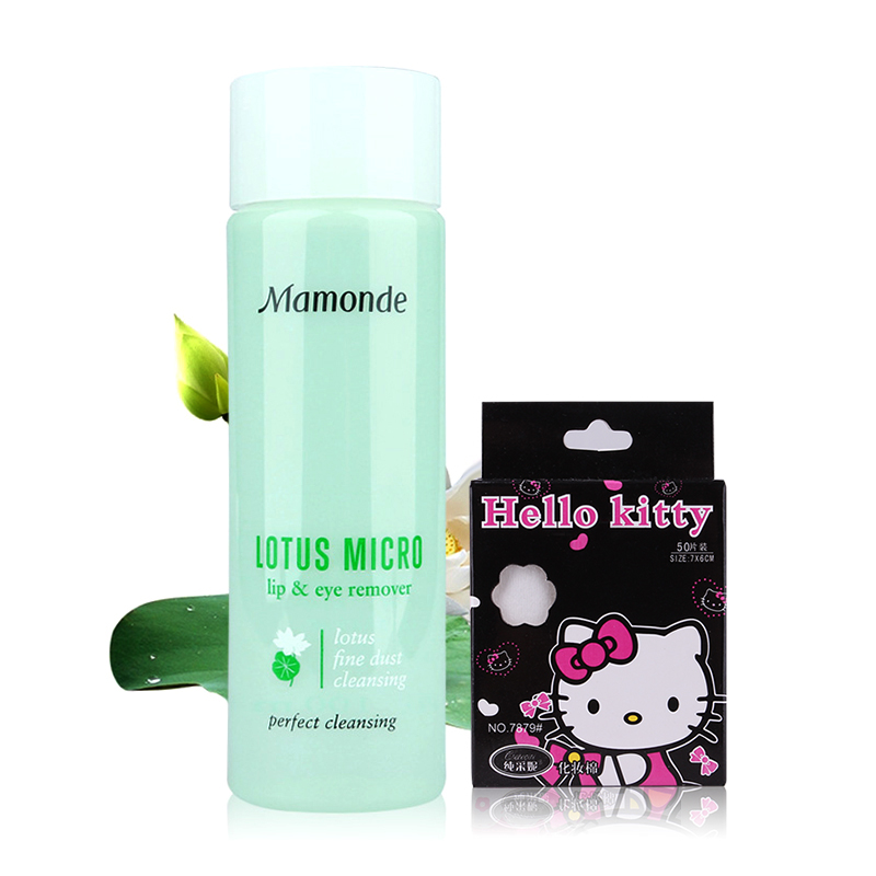梦妆 清莲净澈眼唇卸妆液100ml 深层清洁水油分离 温和无刺激正品