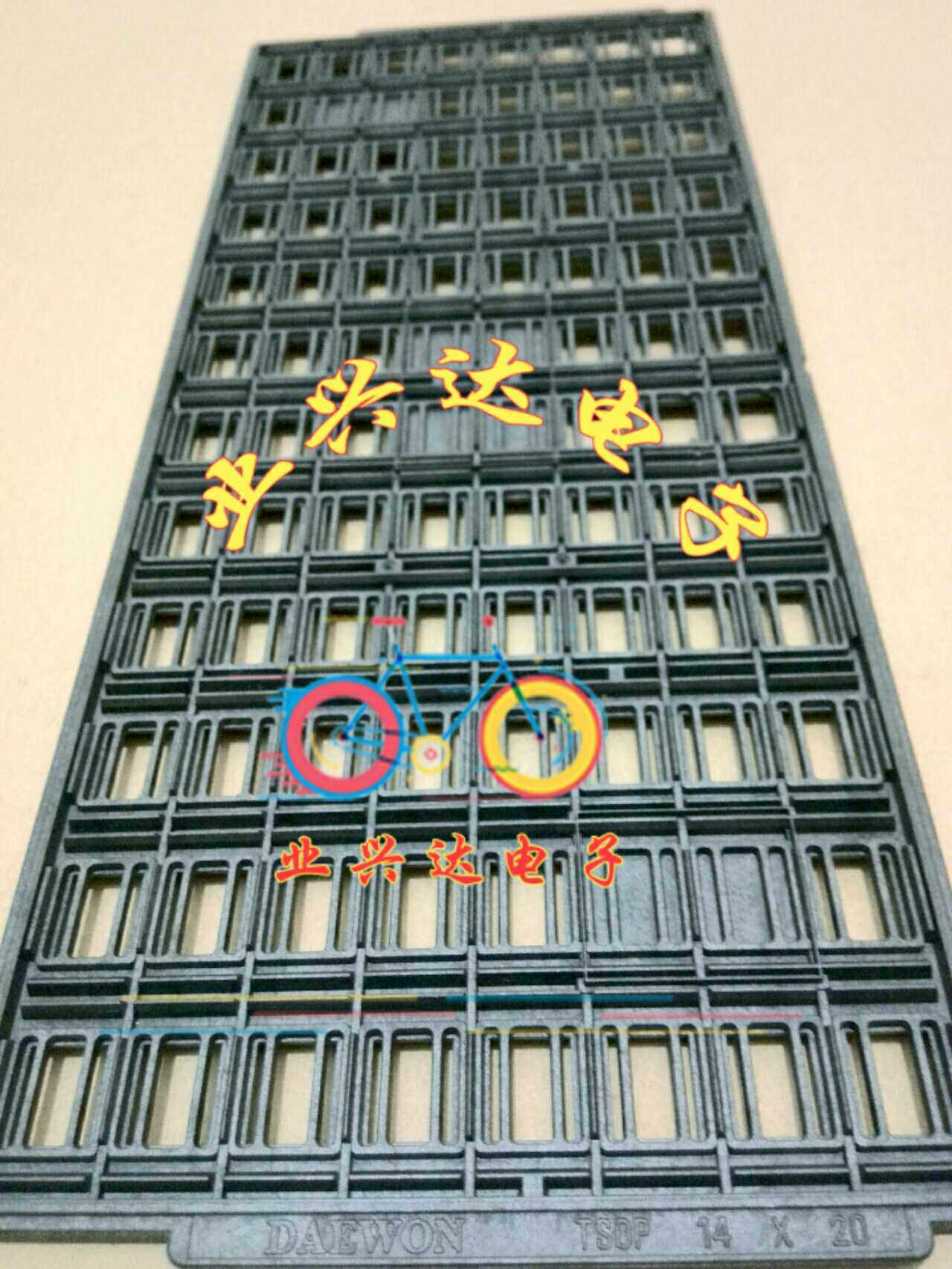 SOP tray TSOP tray anti-static ic tray TSOP14 × 20 TSOP56LD a plate pack 96