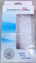 new 3DSLL crystal box new 3dsll protective case transparent case hard case host protection accessories