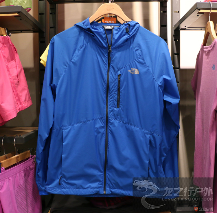 【清仓】TheNorthFace/北面男式春夏正品防晒防泼水皮肤风衣CUZ1