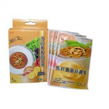 【泳亮】马铃薯磨菇浓汤 *3袋入