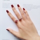 Mã não đỏ s925 sterling bạc ngày Hàn Quốc sáng tạo đơn giản hipster retro sinh viên hoang dã chỉ số nhẫn ngón tay nữ nhẫn bạc nam Nhẫn