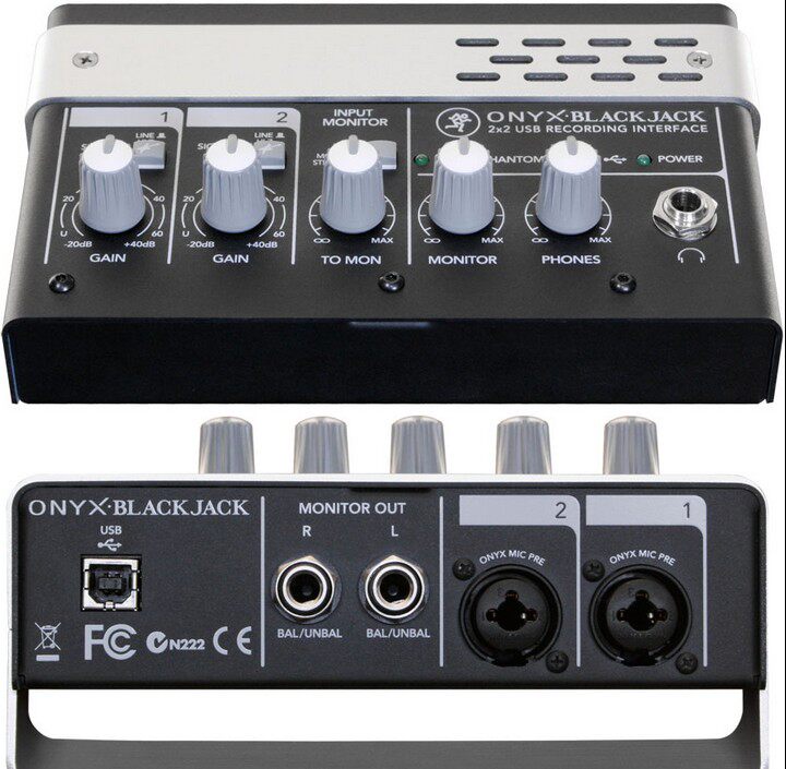 Luggage by RUNNINGMAN Mackie Onyx Blackjack USB sound card