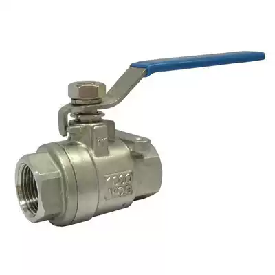 Q11F-16P 304 stainless steel two-piece ball valve 2PC thread 4 6 points DN15 20 25 32 40 50