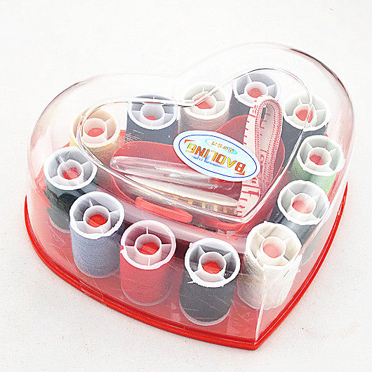 Wedding Supplies Bride Dowry Goods Needle Wire Box Ruler Needlewire Bag Suit Needle Wire Thimble Threading