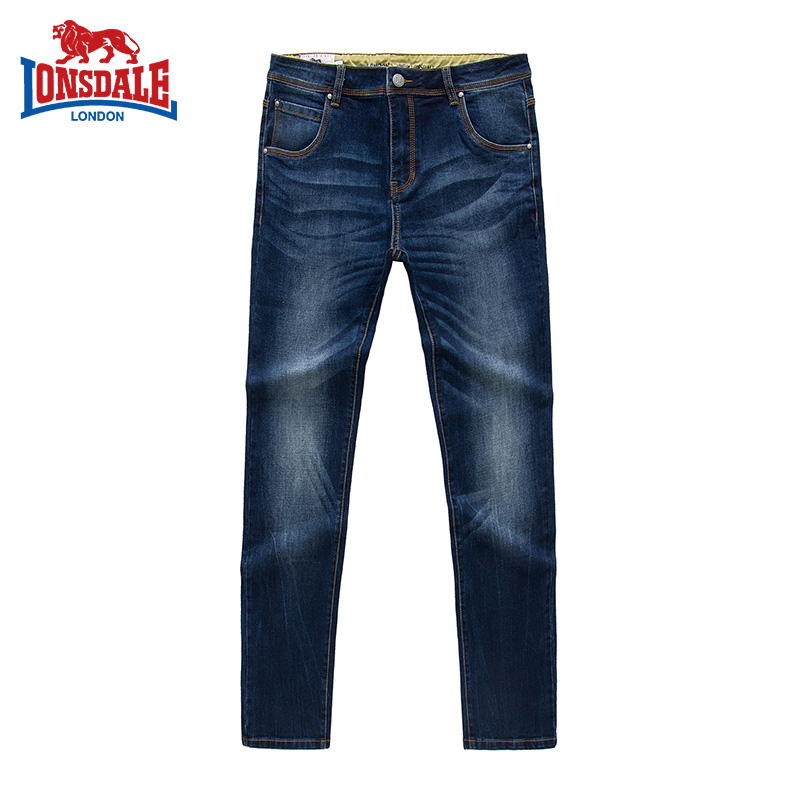 Dragon and Lion Dale 2018 British Men's Youth Elastic Slim Pants Fashion Men's Casual Pants Men's Pants Large Size