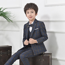 Childrens suit suit flower girl dress boy small suit baby child coat piano performance casual catwalk