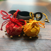 Mini neck Dragon Boat Festival sachet can be filled with spice amulet Bell sachet handmade safe bag sachet bag