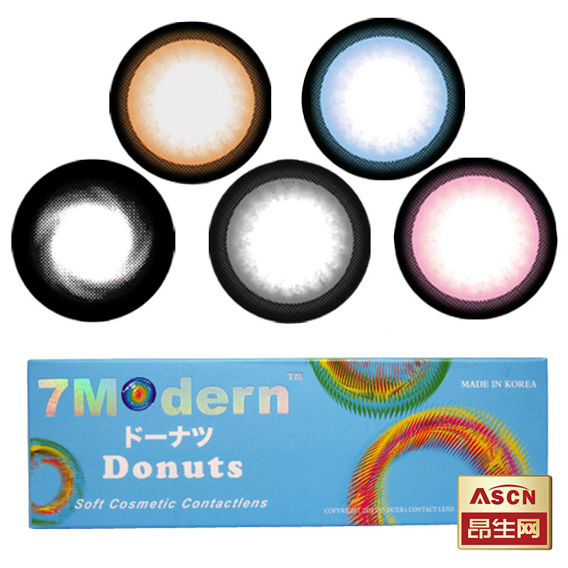 眸敦唐纳滋月光超薄大直径美瞳年抛彩色隐形眼镜 韩国 拍2包邮MR