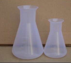 三角烧杯 塑料三角烧瓶100ml 250ml 500ml 刻度 耐高温 PP材质