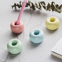 No. 48 grocery store ceramic toothbrush base candy color Japanese fashion creative travel toothbrush holder couple dental seat