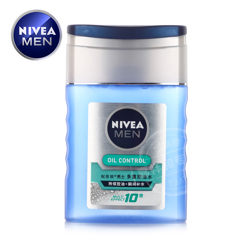 妮维雅男士爽肤水控油补水保湿紧致毛孔男士多重控油水125ML